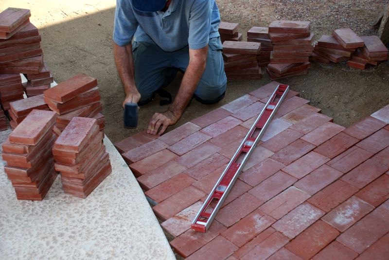 Brick Pavers Installation detail