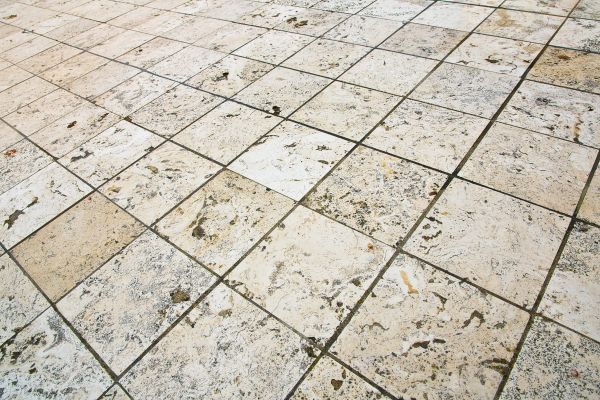 Travertine Pavers Installation in Anderson