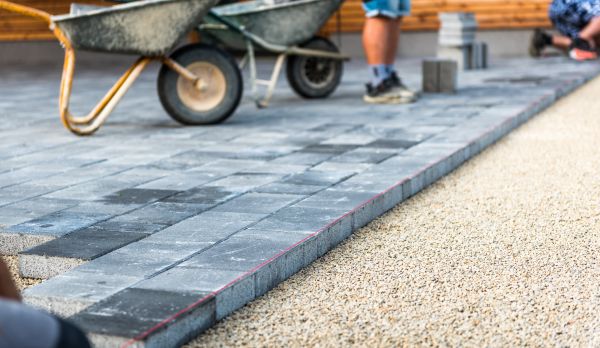 Paver Driveway Repair in Anderson