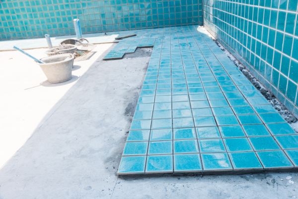 Cost of Pool Flooring Installation in Anderson